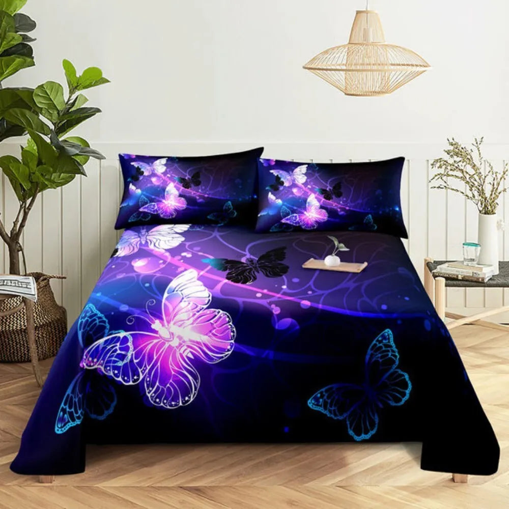 Purple animated Bed Sets
