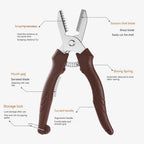 Multipurpose Chestnut Scissors