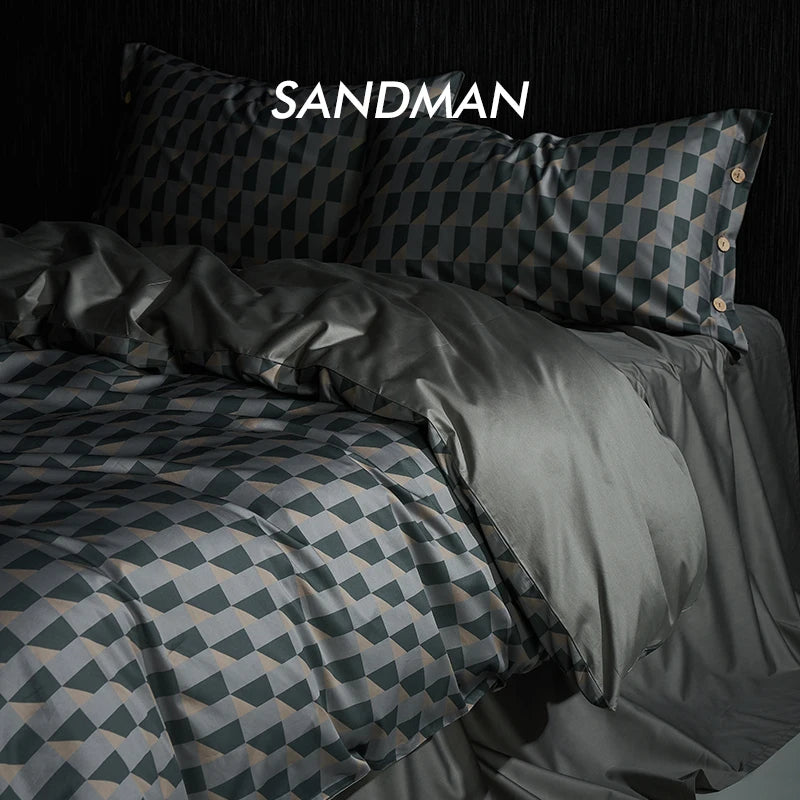 4pcs Satin Bed Set