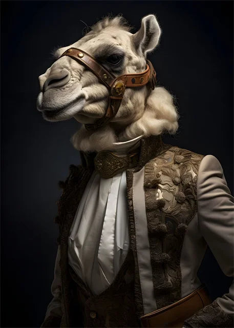 Aristocrat Animals Portrait Posters