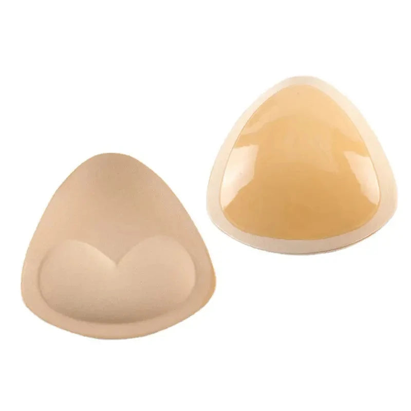 2pcs Women's Push Up Pad Silicone Bra Self-adhesive Invisible
