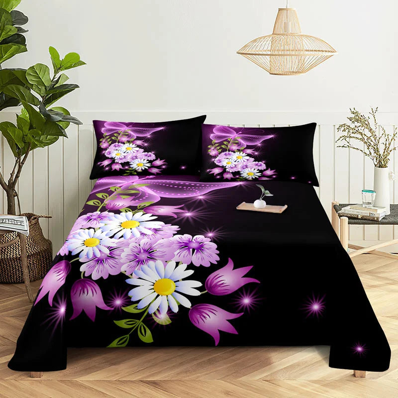 Purple animated Bed Sets