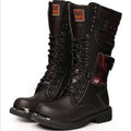 Men's High Top Motorcycle Boots