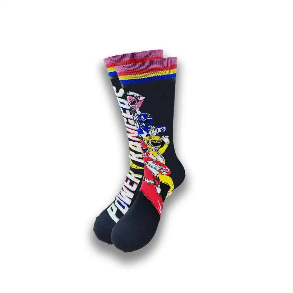 Graphic animated socks