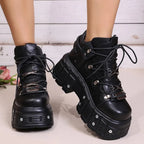 New Casual Platform round toe sneakers