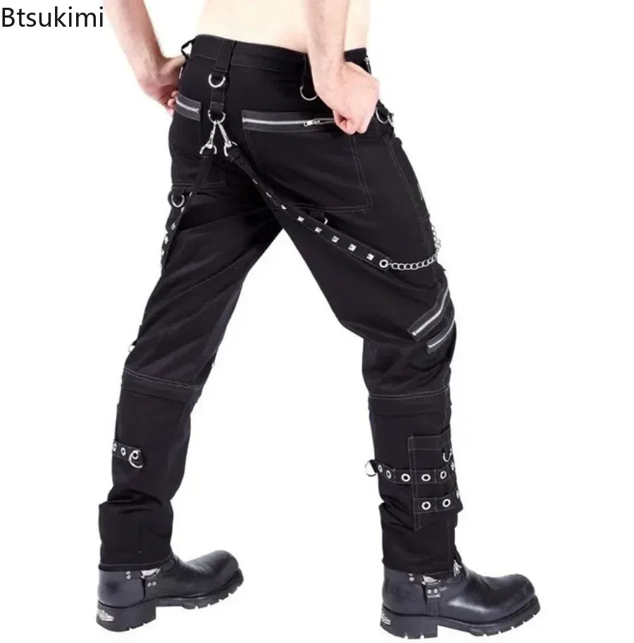 Men's Rock Punk Gothic Pants