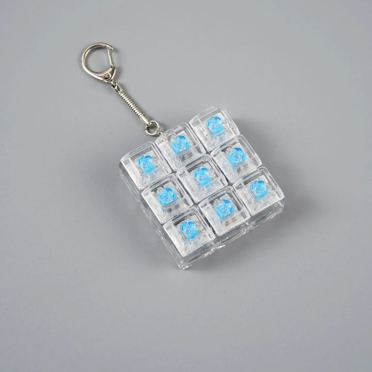 LED Light Keyboard Keychain