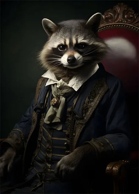 Aristocrat Animals Portrait Posters