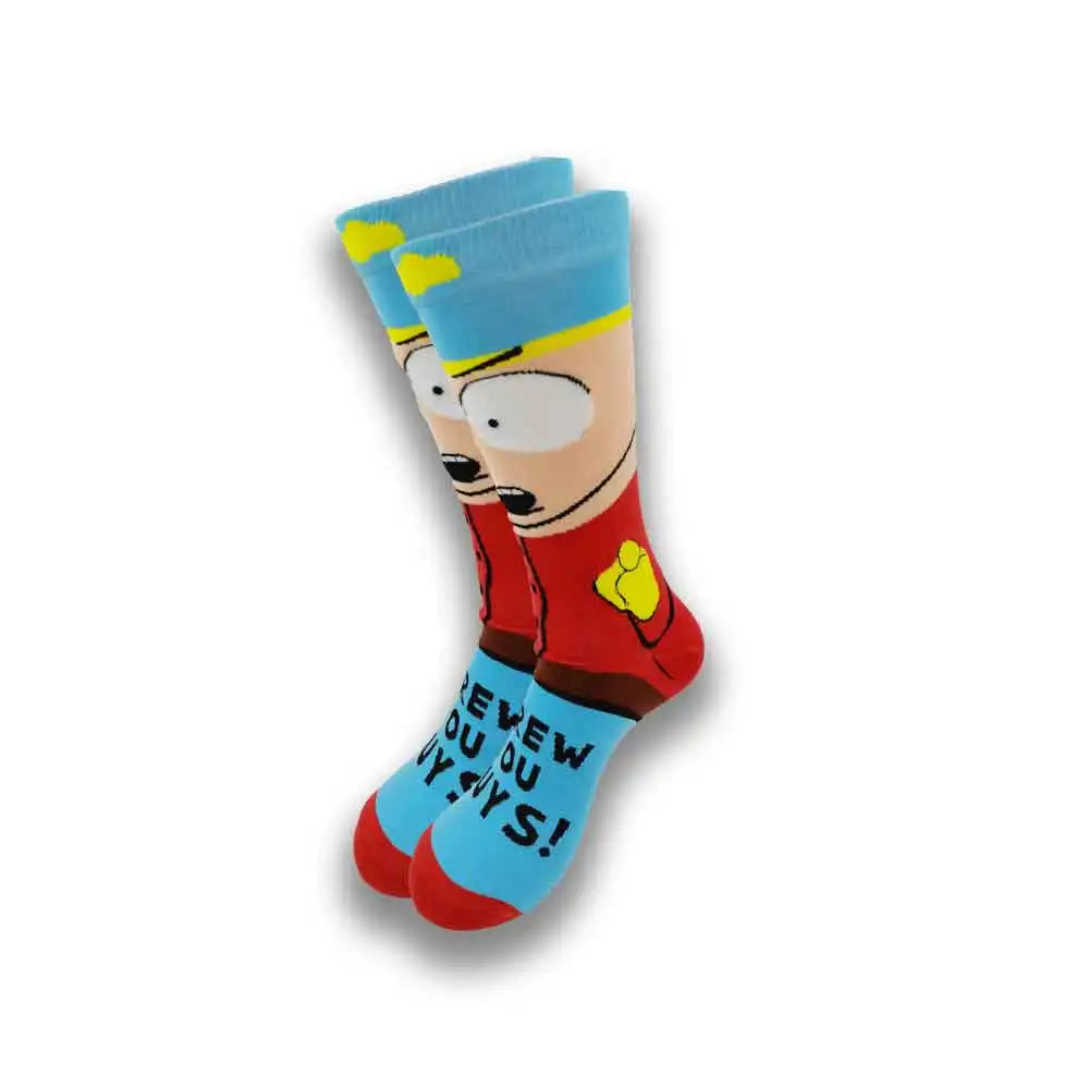 Graphic animated socks