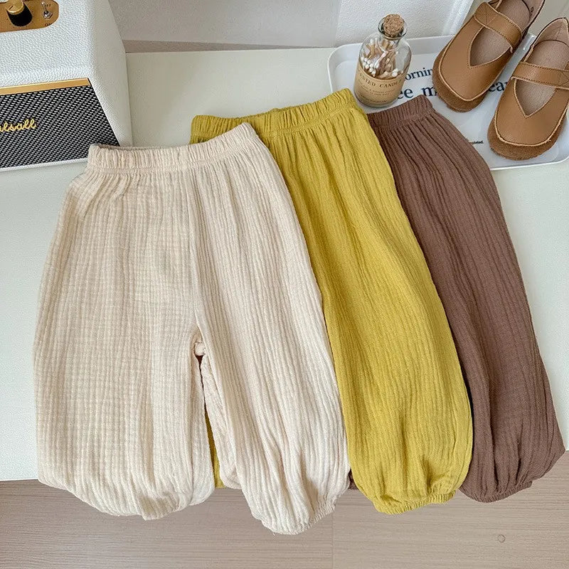 kids loose trousers