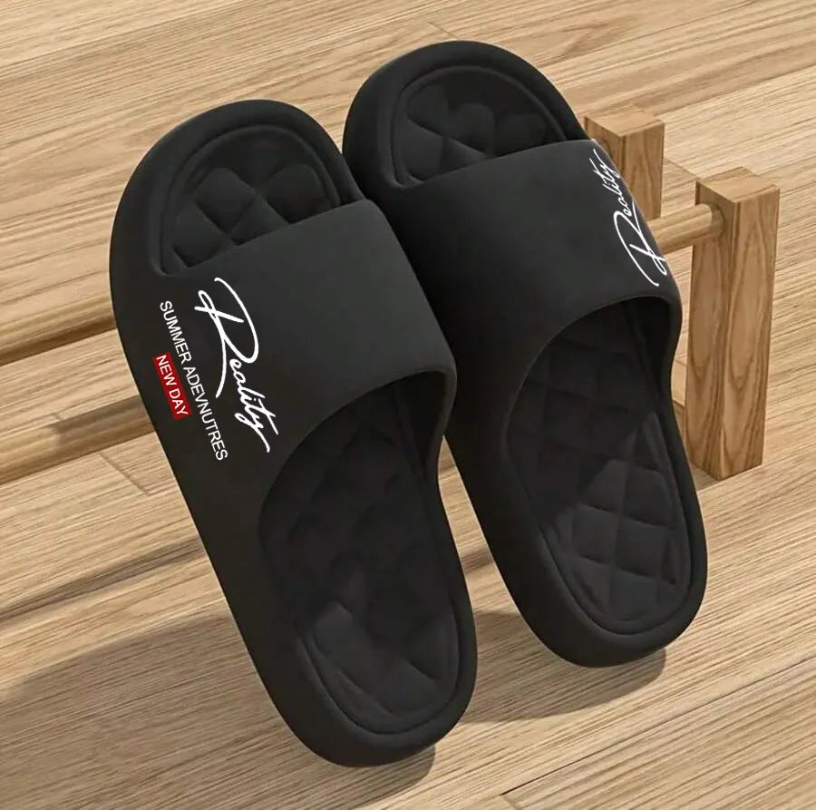 Men summer slides