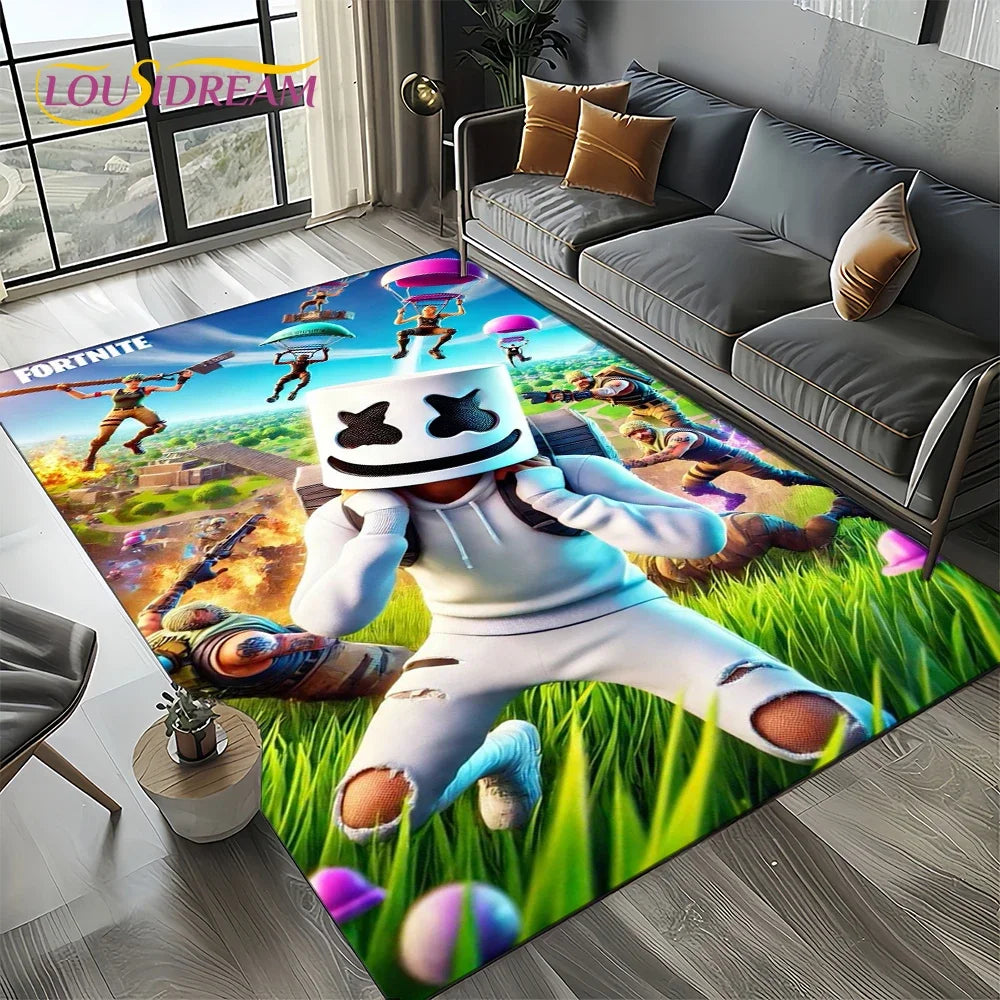 New Style Fortnite-e Cartoon Rug