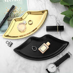 Stainless Steel Lip Shaped Jewelry Tray