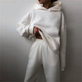 Women's Tracksuit Suit Autumn Fashion Warm Hoodie Sweatshirts