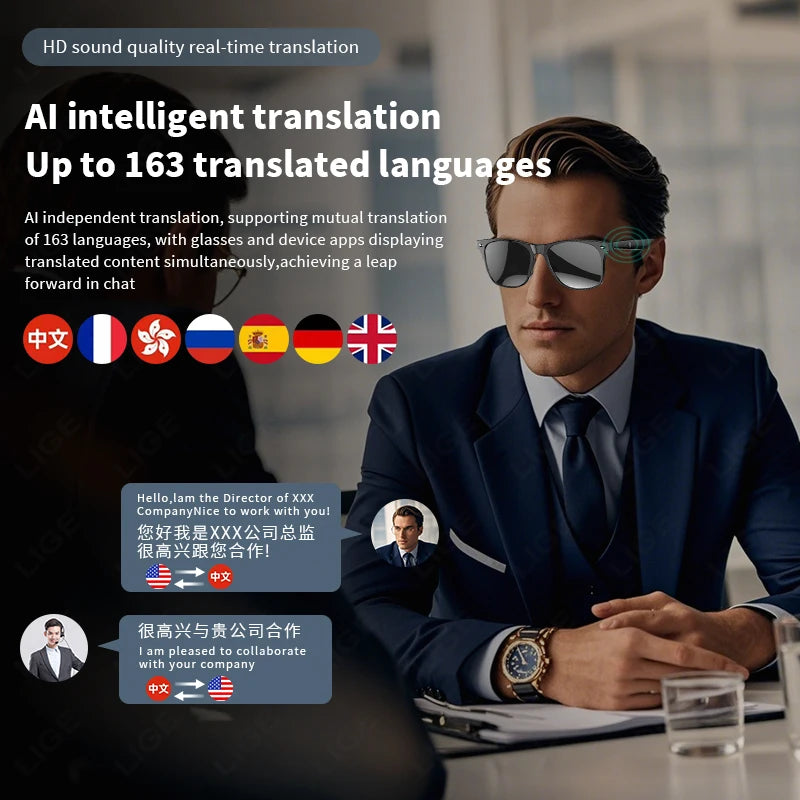 Smart Glasses  Anti-blue Lens