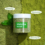 Matcha Green Tea Body Scrub Exfoliating Sea Salt