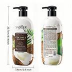 400ml of Gentle Coconut Shower Gel, Rich in Coconut Extract