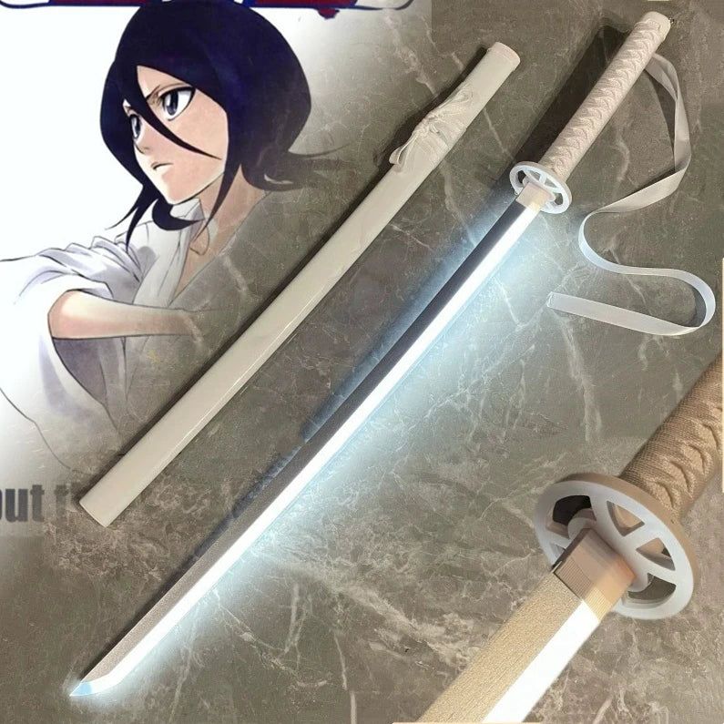 40inch Luminous Bleach Katana Kuchiki Rukia Sword