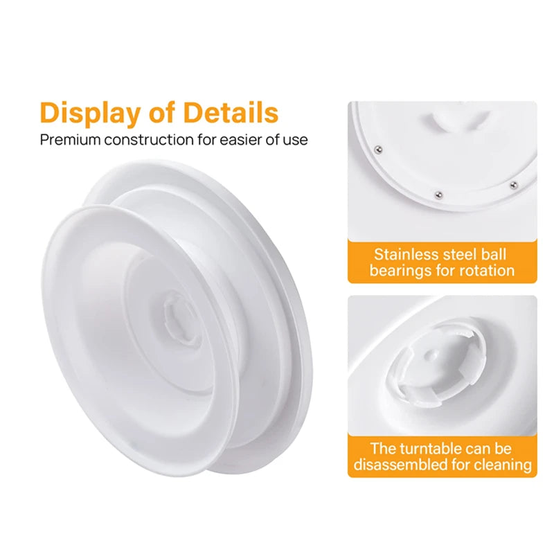 1/6pcs Cake Turntable