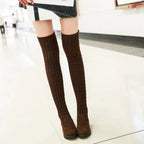 Knitted Wool High Socks Boots