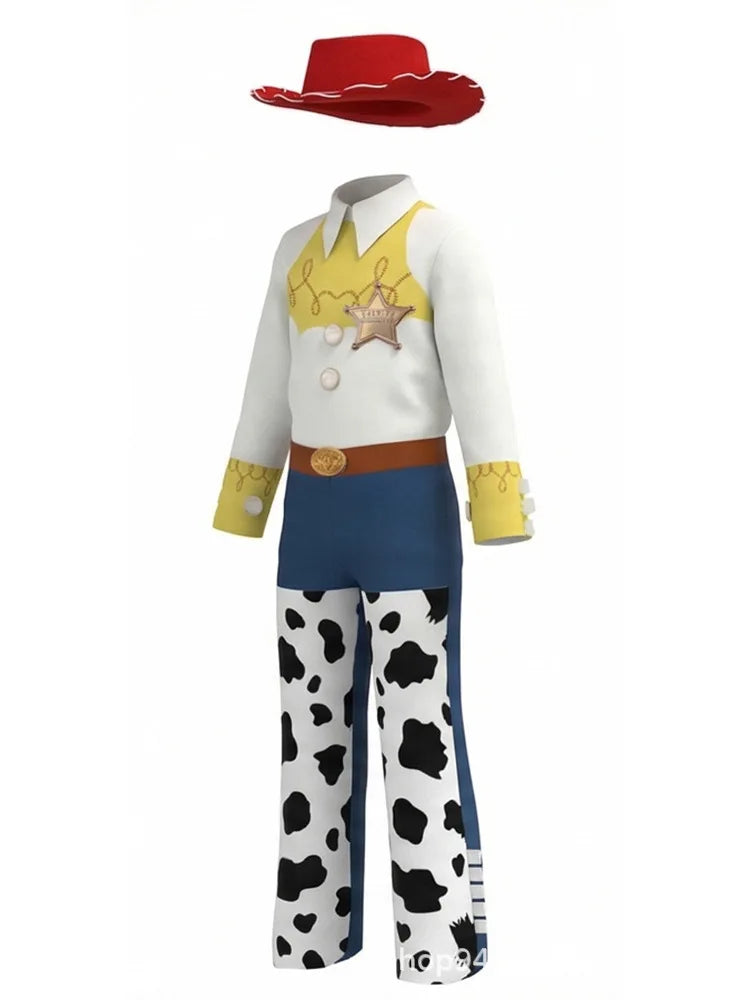 Women and Men Western Cowboy Cosplay Outfit