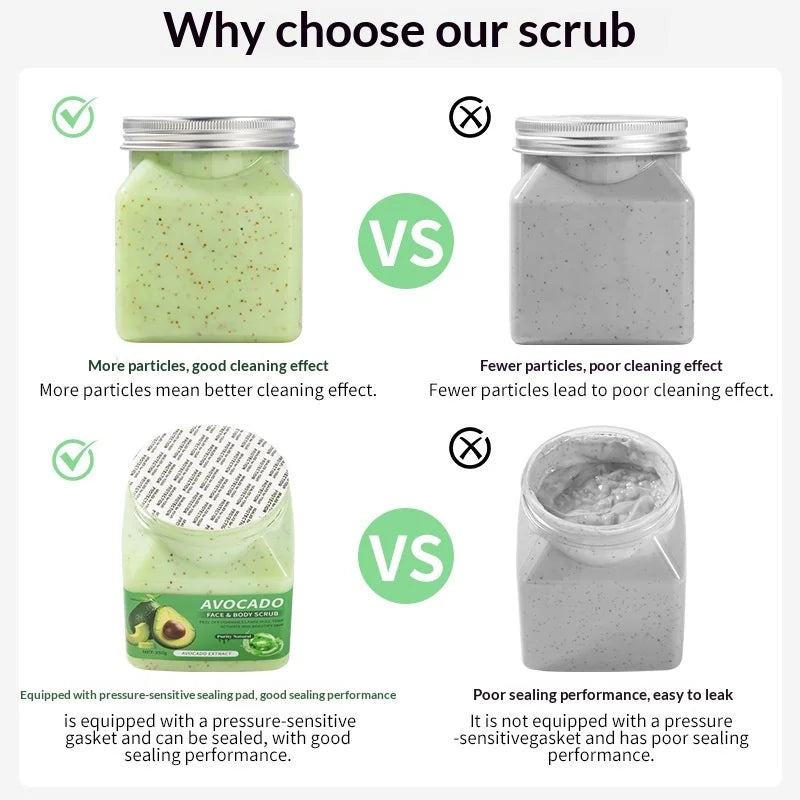 350g Body Exfoliating Scrub