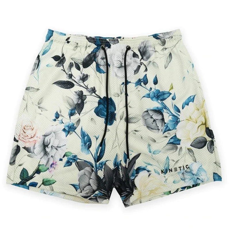 Embroidery gym shorts