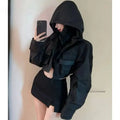 Women's Trendy Short Jacket Hooded Coat