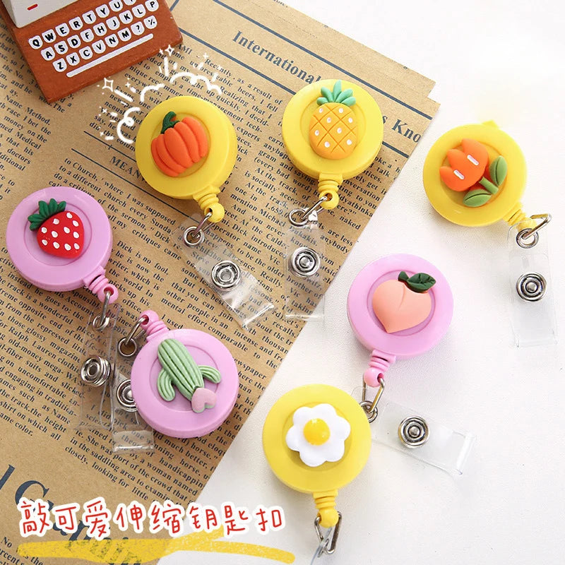 Retractable Reel ID Badge Holder