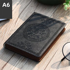Portable Vintage Leather Notebook Diary