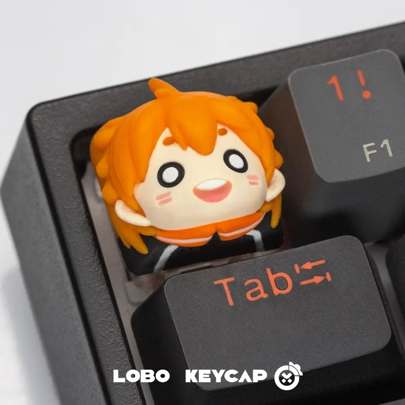Cartoon keyboard Keycaps