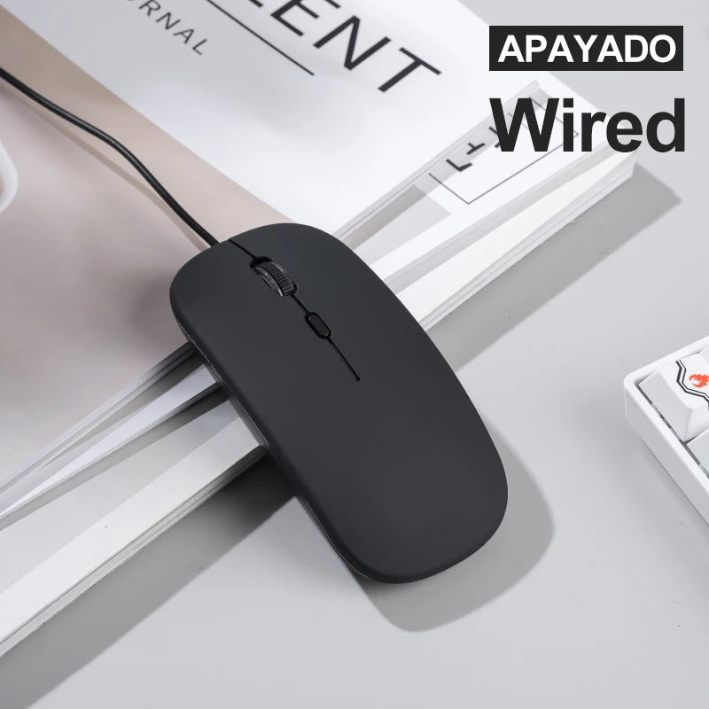 APAYADO T5 USB Wired Silent Mouse
