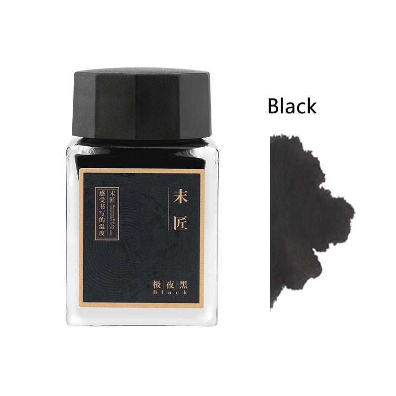 MAJOHN Waterproof 20ml Various Color Glass Bottled Ink