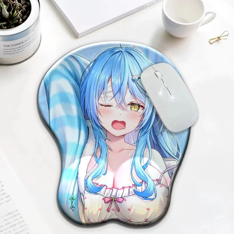 Wrist Rest 3D Soft and Smooth Silicone Mouse Pad