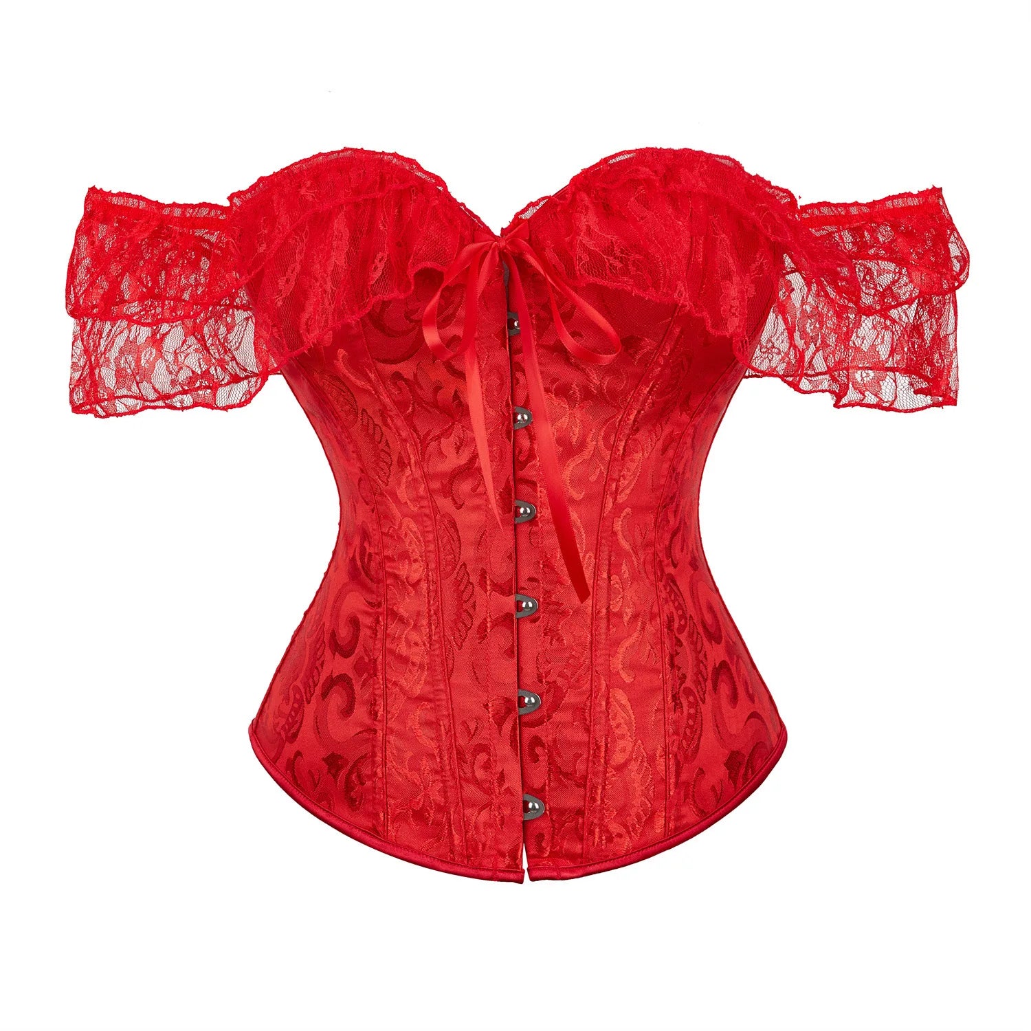 Floral Overbust Corset