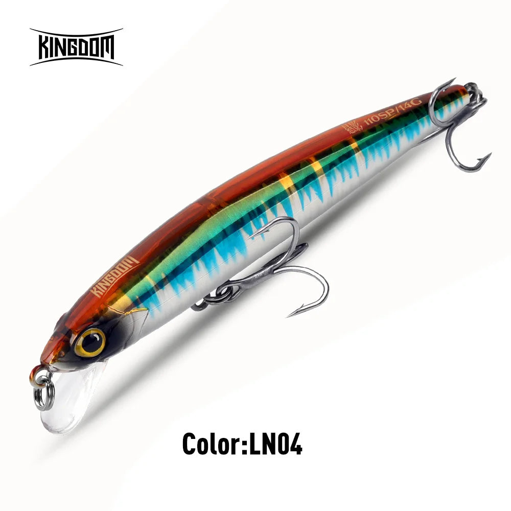 Kingdom Suspending Minnow Fishing Lures