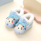 2026 Winter plush Baby Walking Shoes