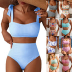 Women Two-piece Halter Vest Swimwear