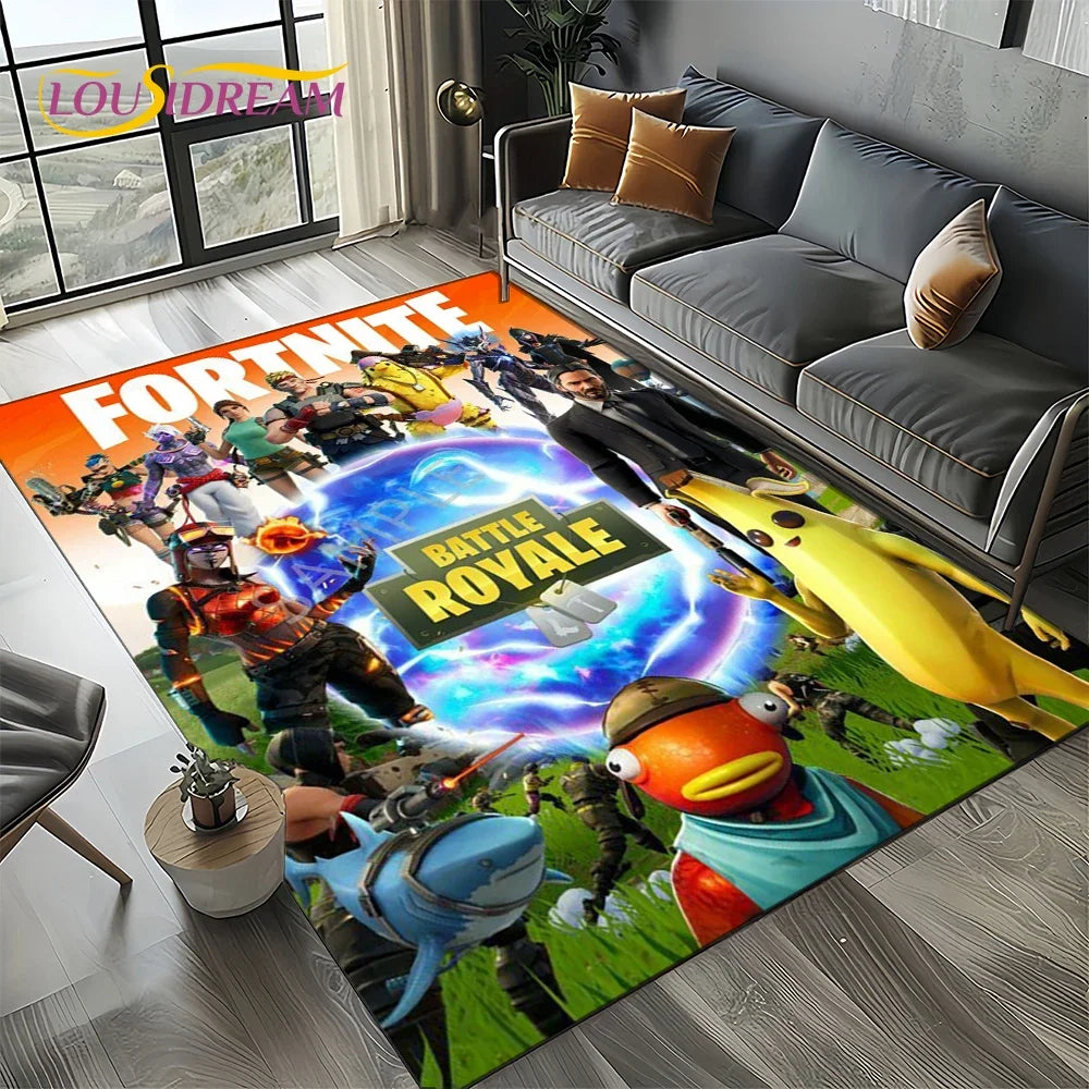 New Style Fortnite-e Cartoon Rug