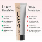 Luxe Skin Tone Matching Concealer Foundation