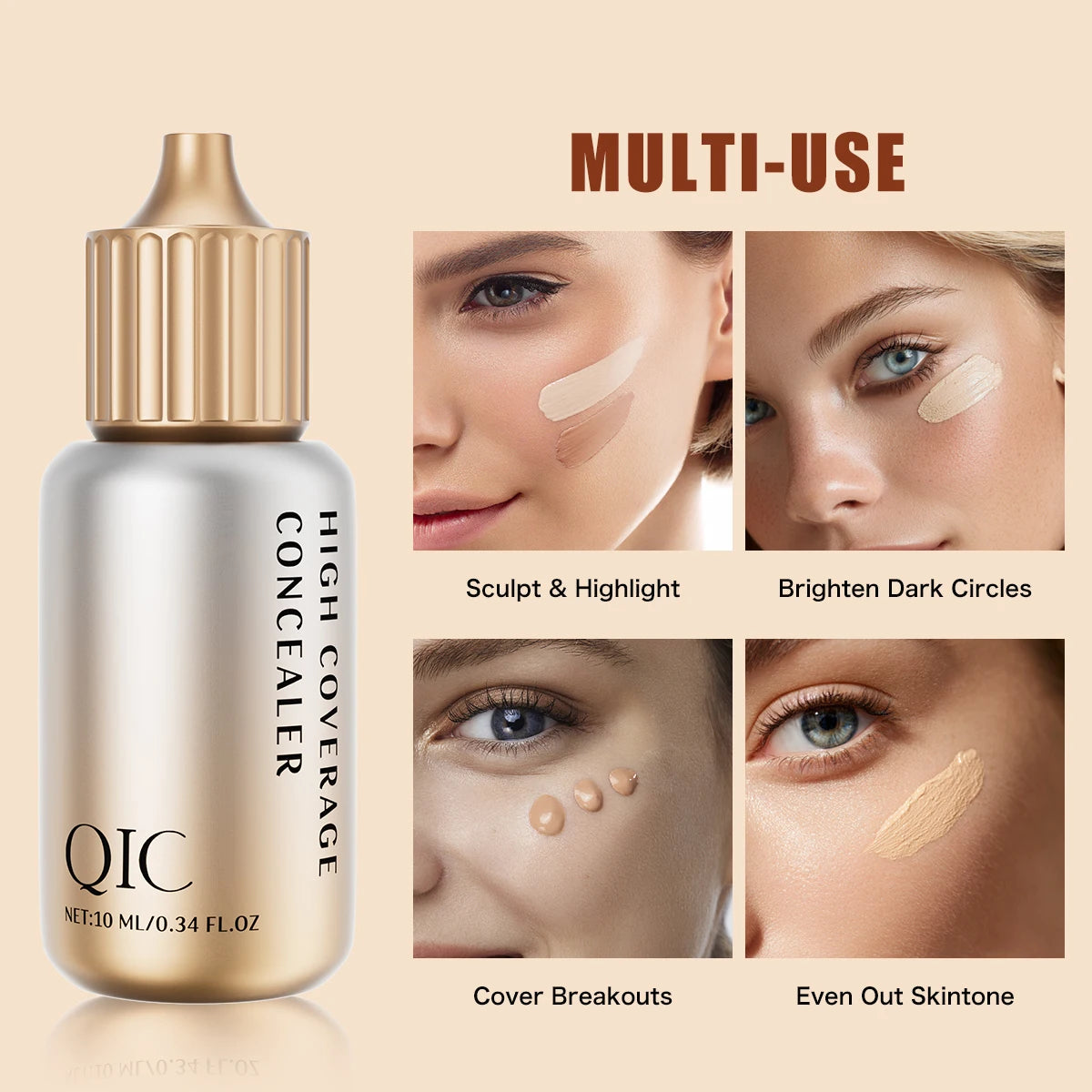 QIC Liquid Concealer Matte