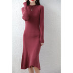 Cashmere Sweater Women's Knitted Dresses