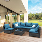 Patio Furniture Set 7 Piece