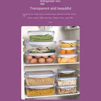 Sealed Rectangular Refrigerator Food Container