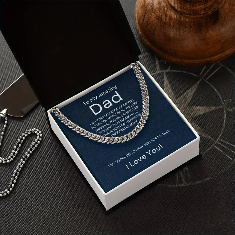 Father's Day jewelry Gifts Box