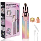 Portable 2 IN 1 Electric Epilator Eyebrow Trimmer