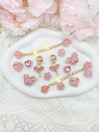 14pcs Fashion ABS Shoe Charms