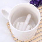 Ceramic Middle Finger Cup