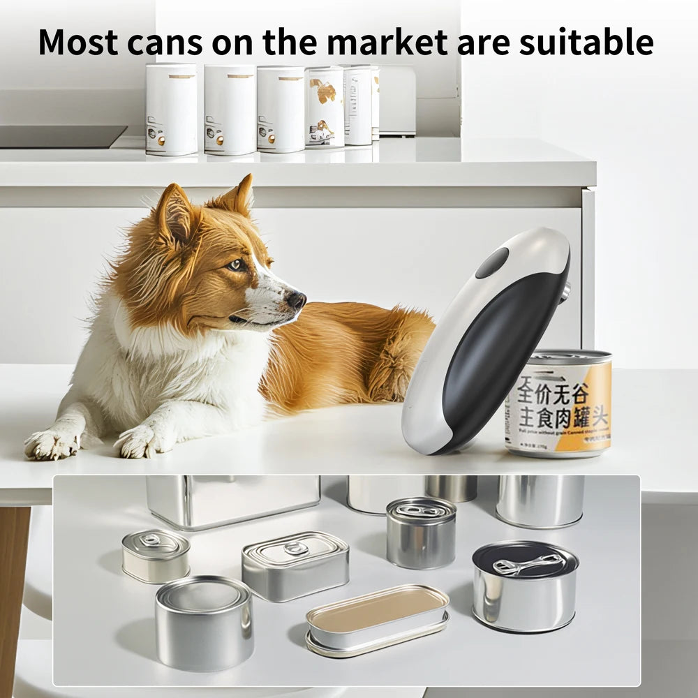 One Touch Portable Can Opener