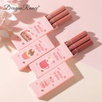 3PCS/Set Velvet Matte Nude Liquid Lipstick